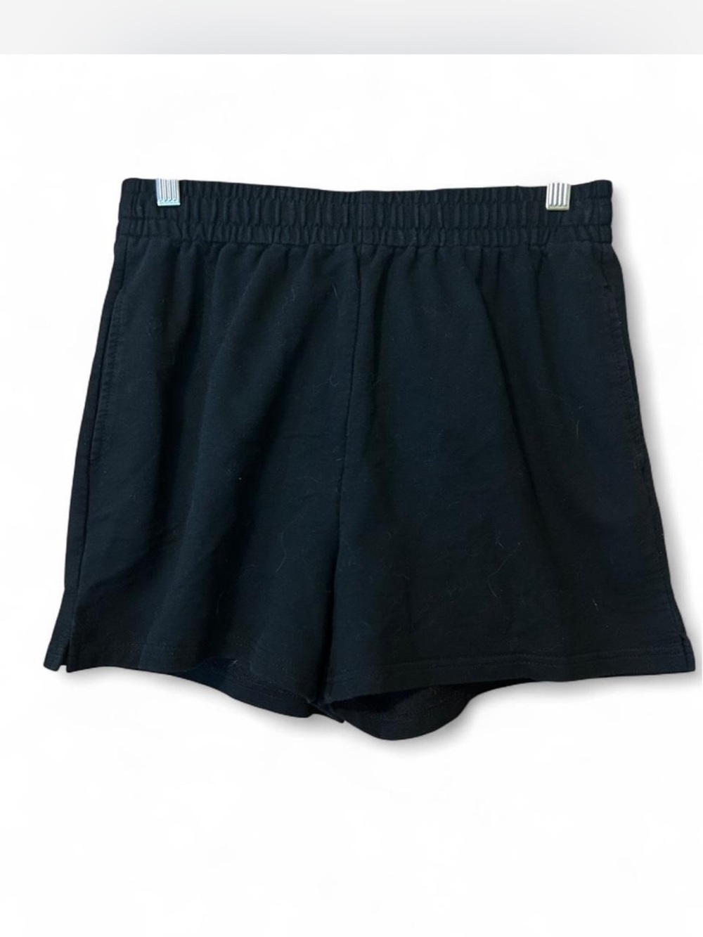 Women's Black Athletic Pull-On Shorts